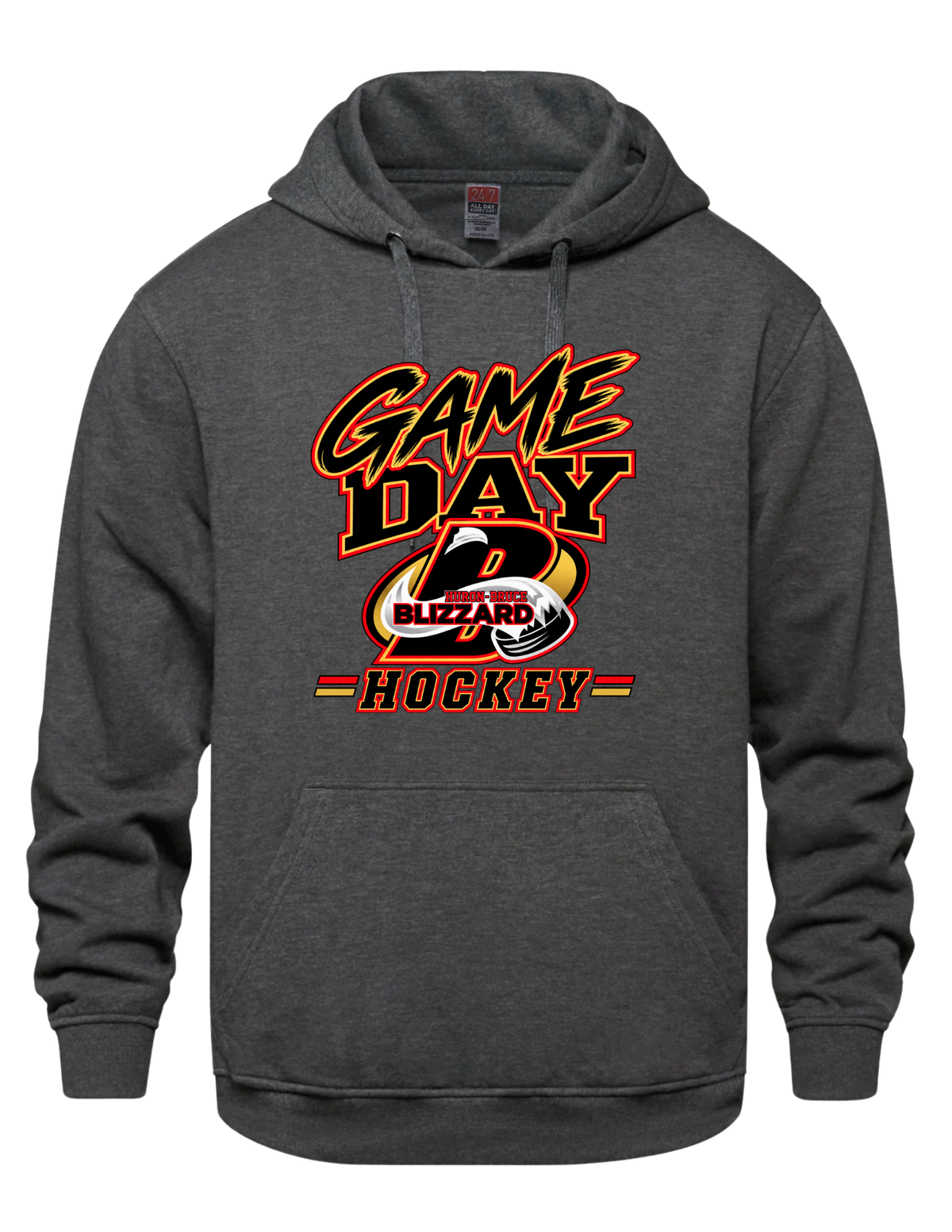 Game Day Hooded Sweatshirt- Huron Bruce Blizzards