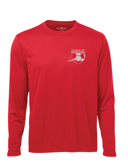Performance Polyester Long Sleeve Shirt [Chesley Minor Soccer]
