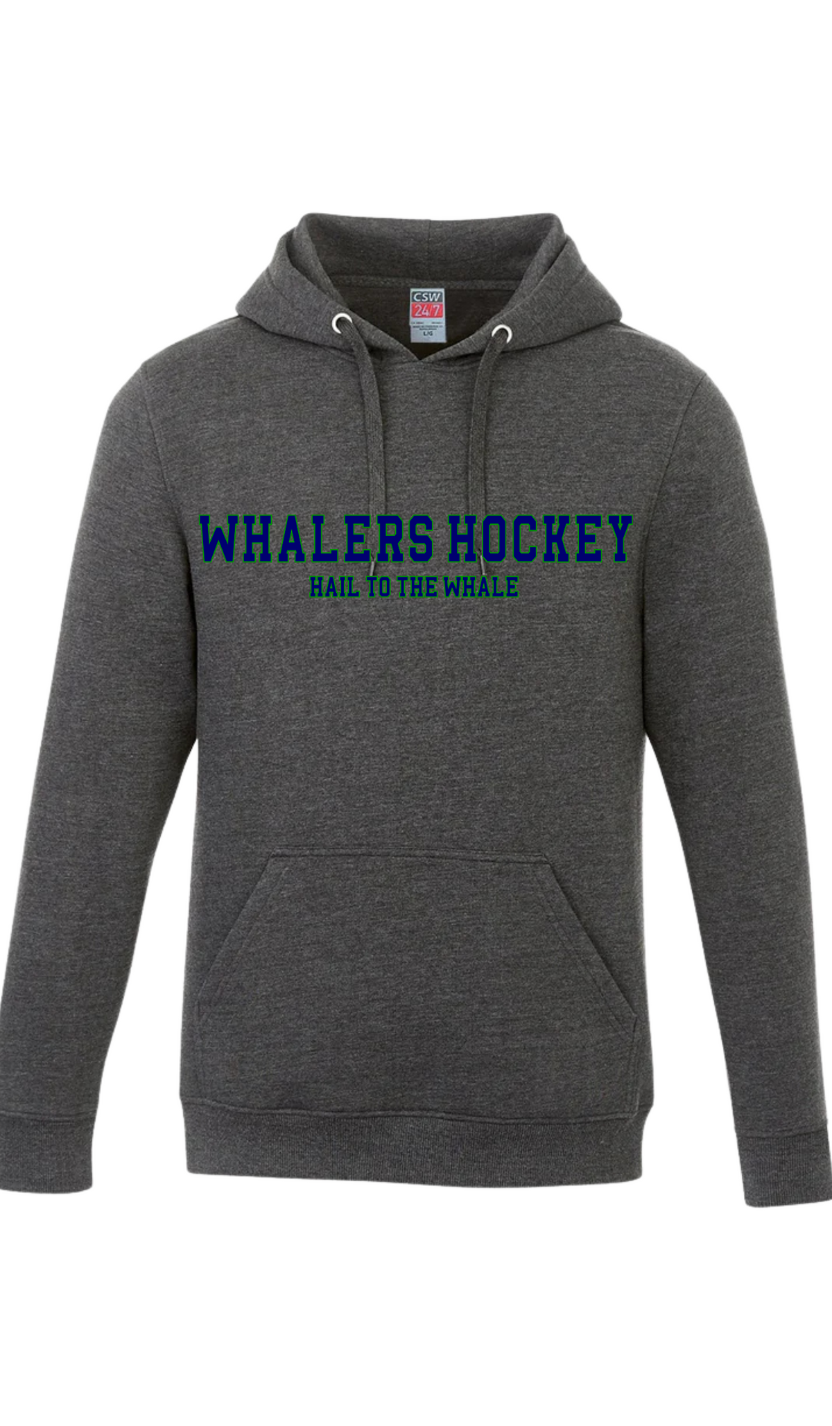 Hail to the Whale Hooded Sweatshirt- Fergus Whalers