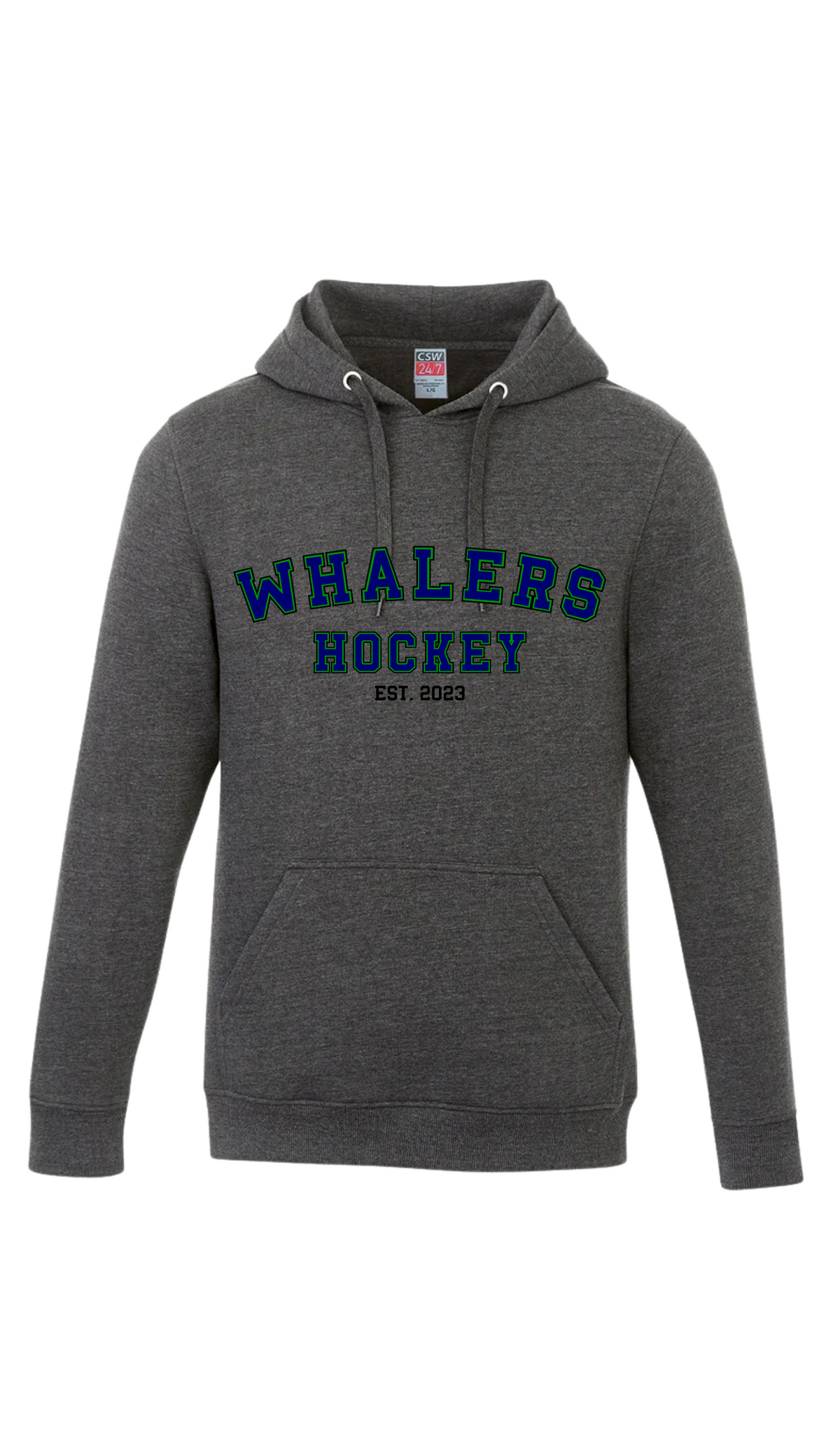 Whalers Hockey Hooded Sweatshirt- Fergus Whalers