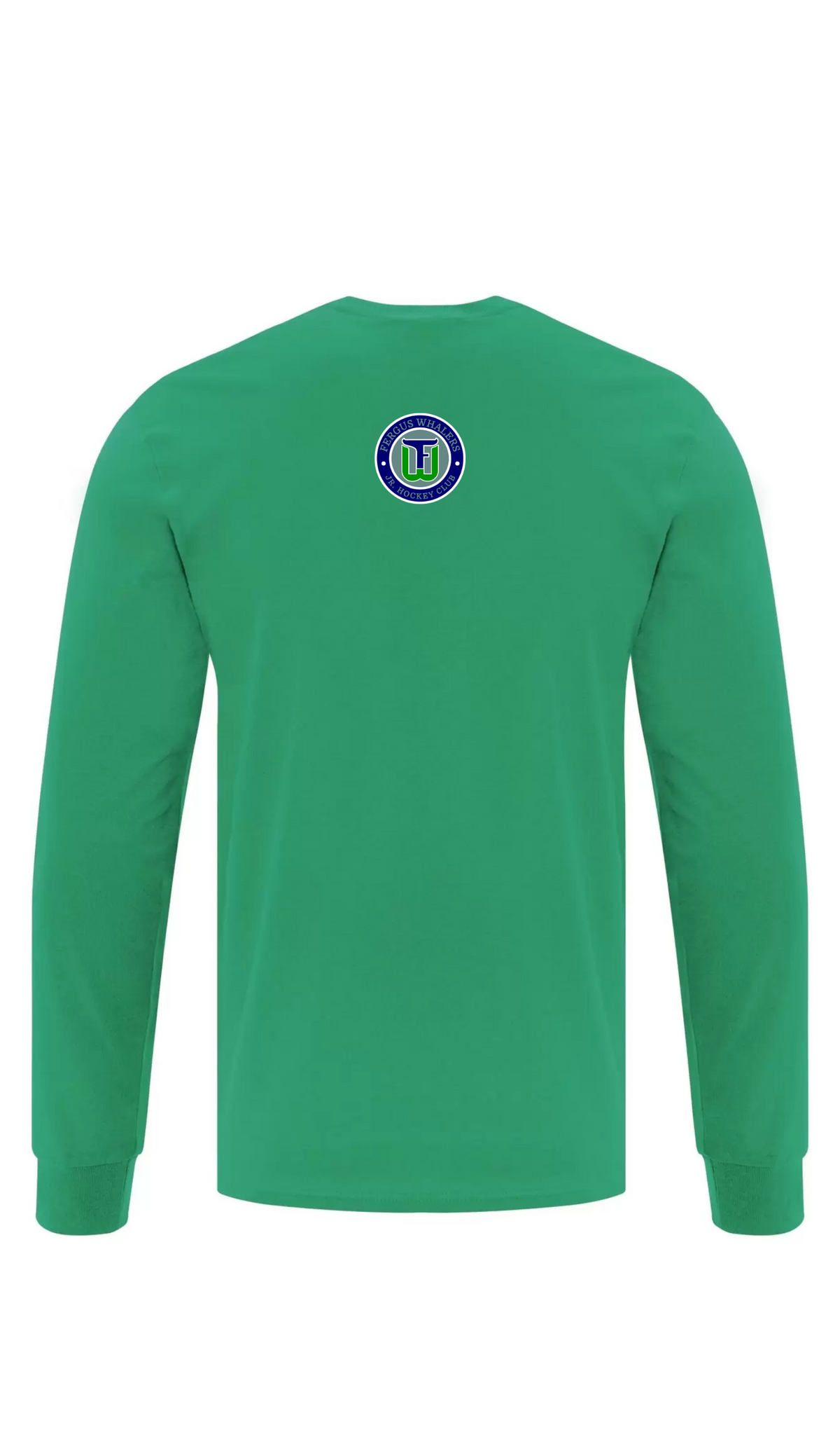 Hail to the Whale Cotton Long Sleeve - Fergus Whalers