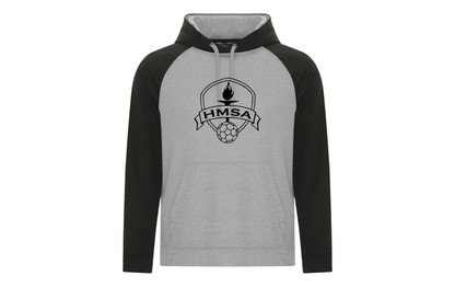 Two Tone Hooded Sweatshirt- Hanover Soccer