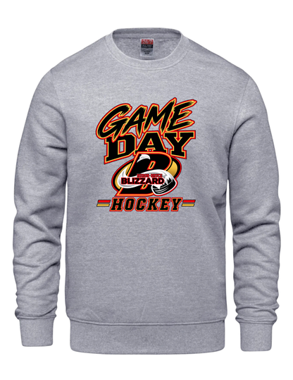 Game Day Crewneck- Huron Bruce Blizzards