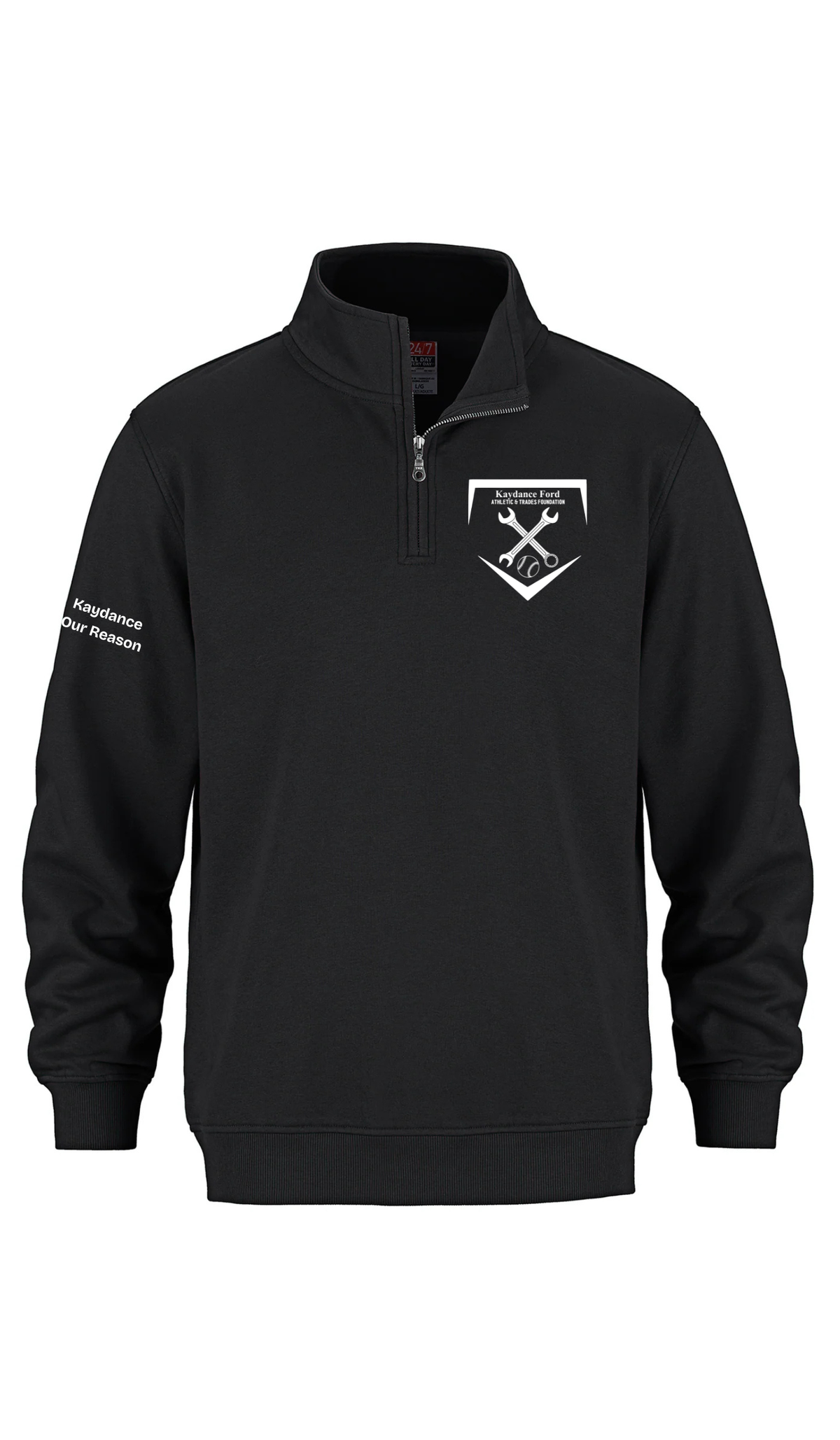 1/4 Zip Sweater- Kaydance Ford Foundation