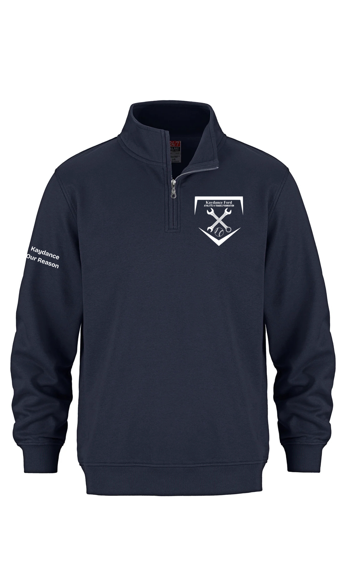 1/4 Zip Sweater- Kaydance Ford Foundation
