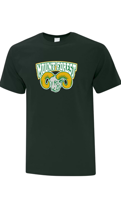 Cotton T-Shirt - Mount Forest Rams
