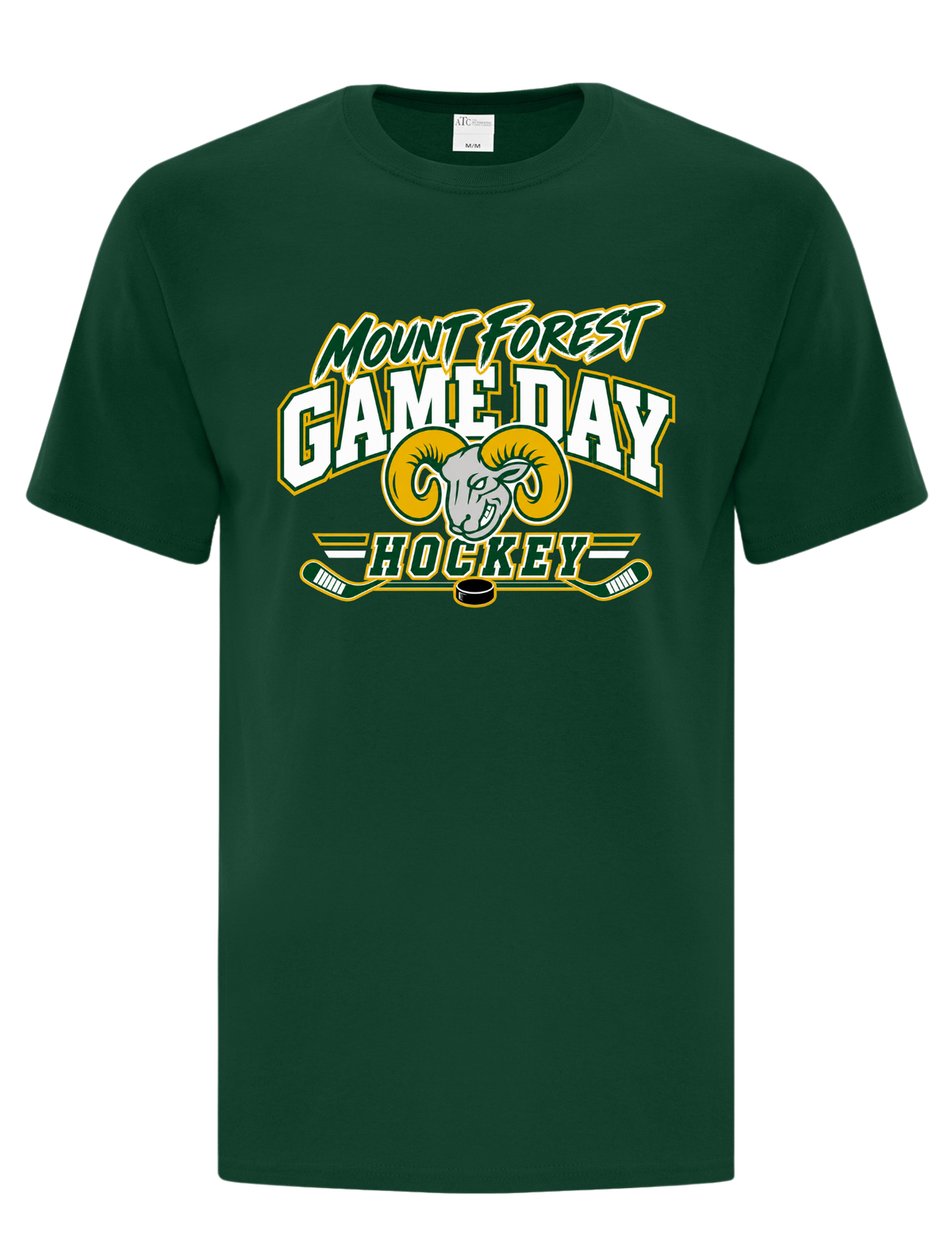 Game Day Cotton T-Shirt - Mount Forest Rams
