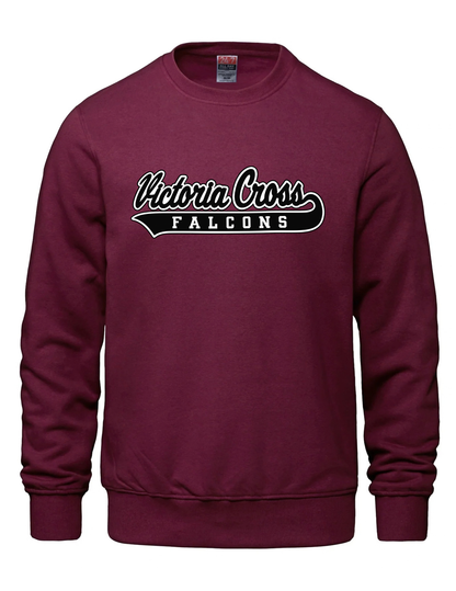 Twill Crewneck - Victoria Cross Public School *Staff Order Only