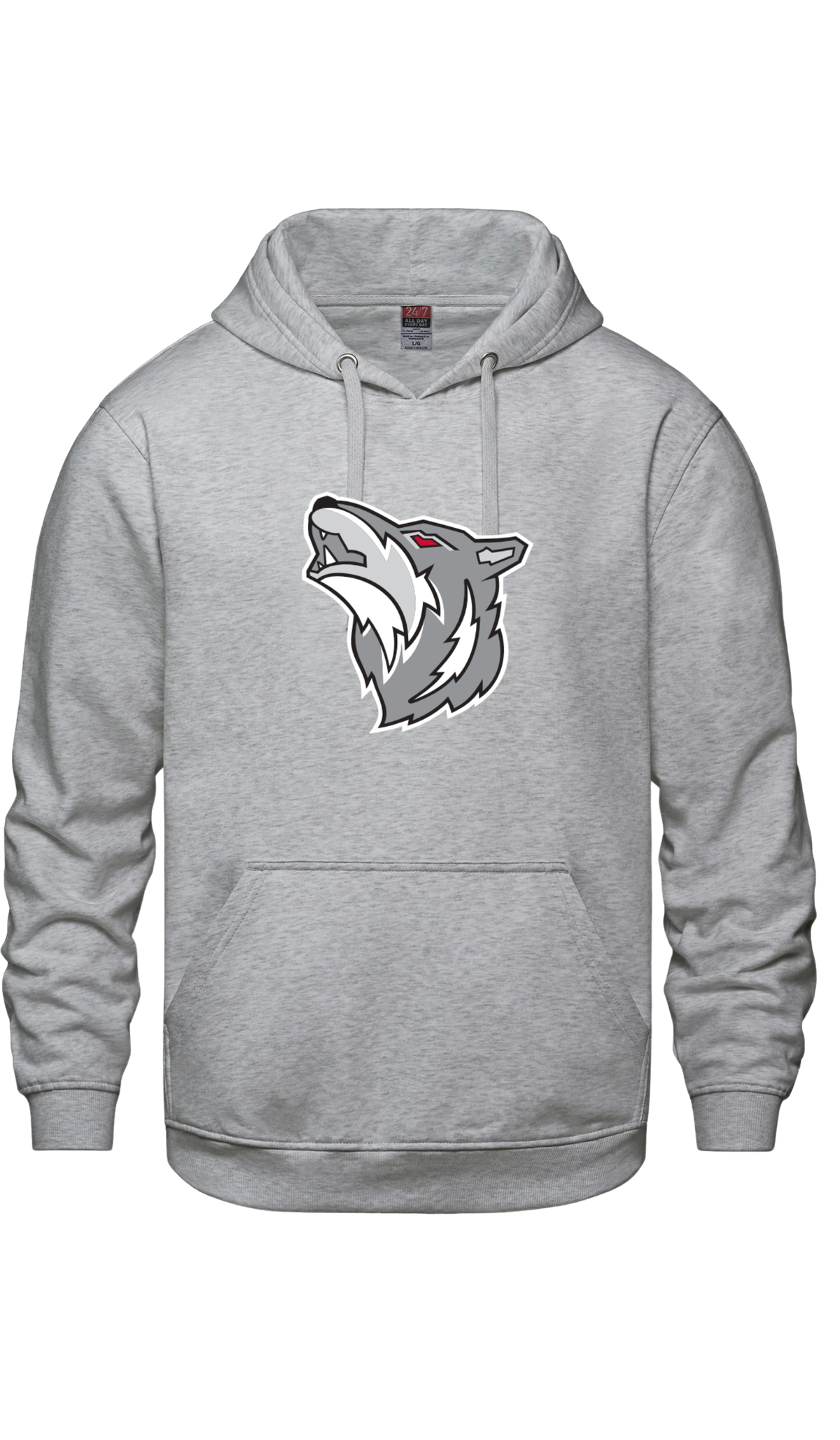 Wolves Graphic Hooded Sweatshirt- Ripley Wolves