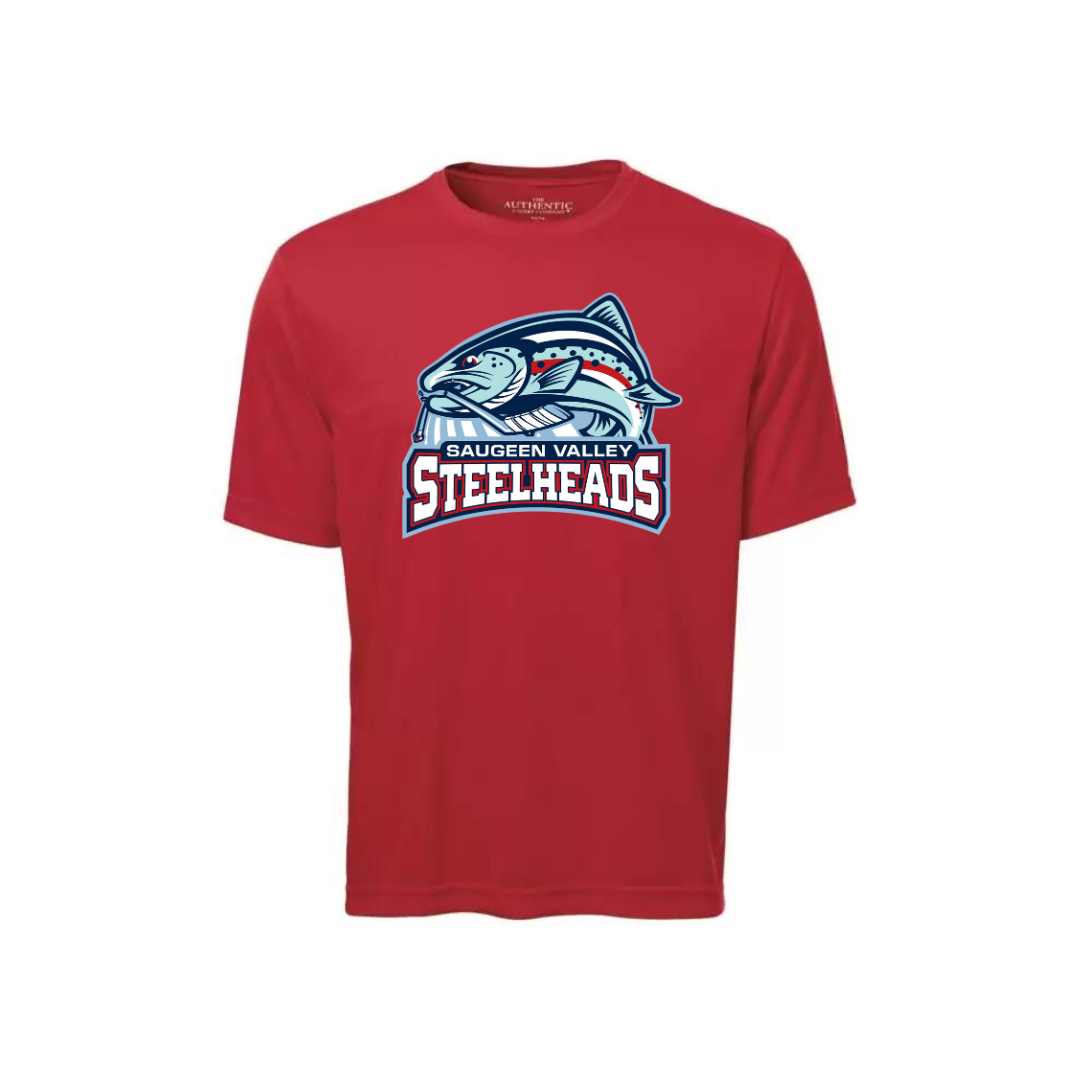 Polyester Full Chest T-Shirt - Saugeen Valley Steelheads