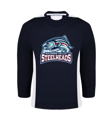 Practice Jersey with Name & Number on Back- [Saugeen Valley Steelheads]