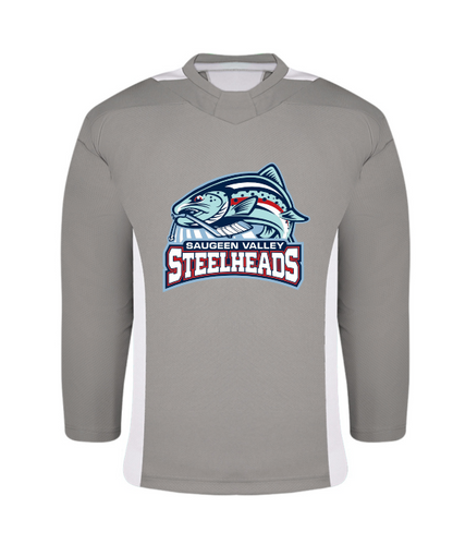 Practice Jersey with Just Logo on Front- [Saugeen Valley Steelheads]