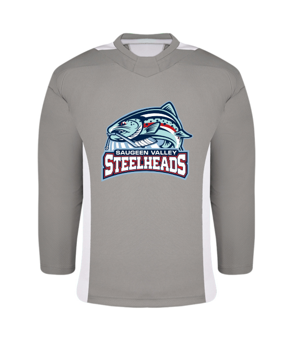 Practice Jersey with Name & Number on Back- [Saugeen Valley Steelheads]