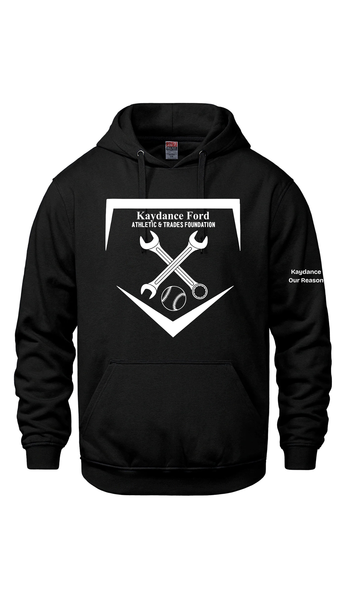 Hooded Sweatshirt- Kaydance Ford Athletics & Trades Foundation