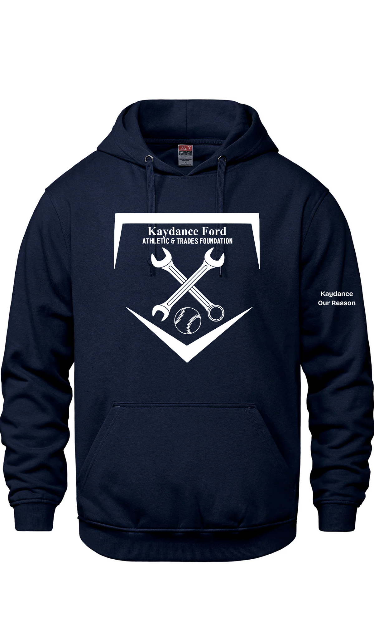 Hooded Sweatshirt- Kaydance Ford Athletics & Trades Foundation