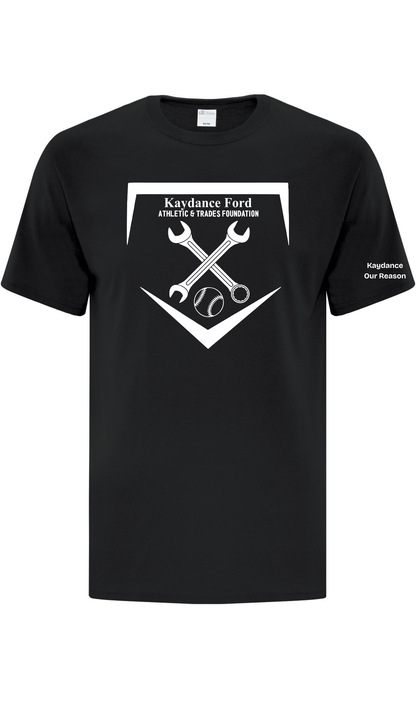 Cotton T-Shirt- Kaydance Ford Athletics & Trades Foundation