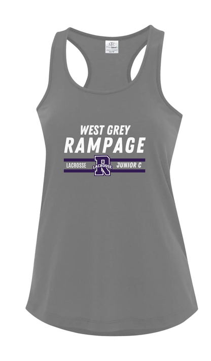 Ladies Tank top- Rampage JR C Lacrosse