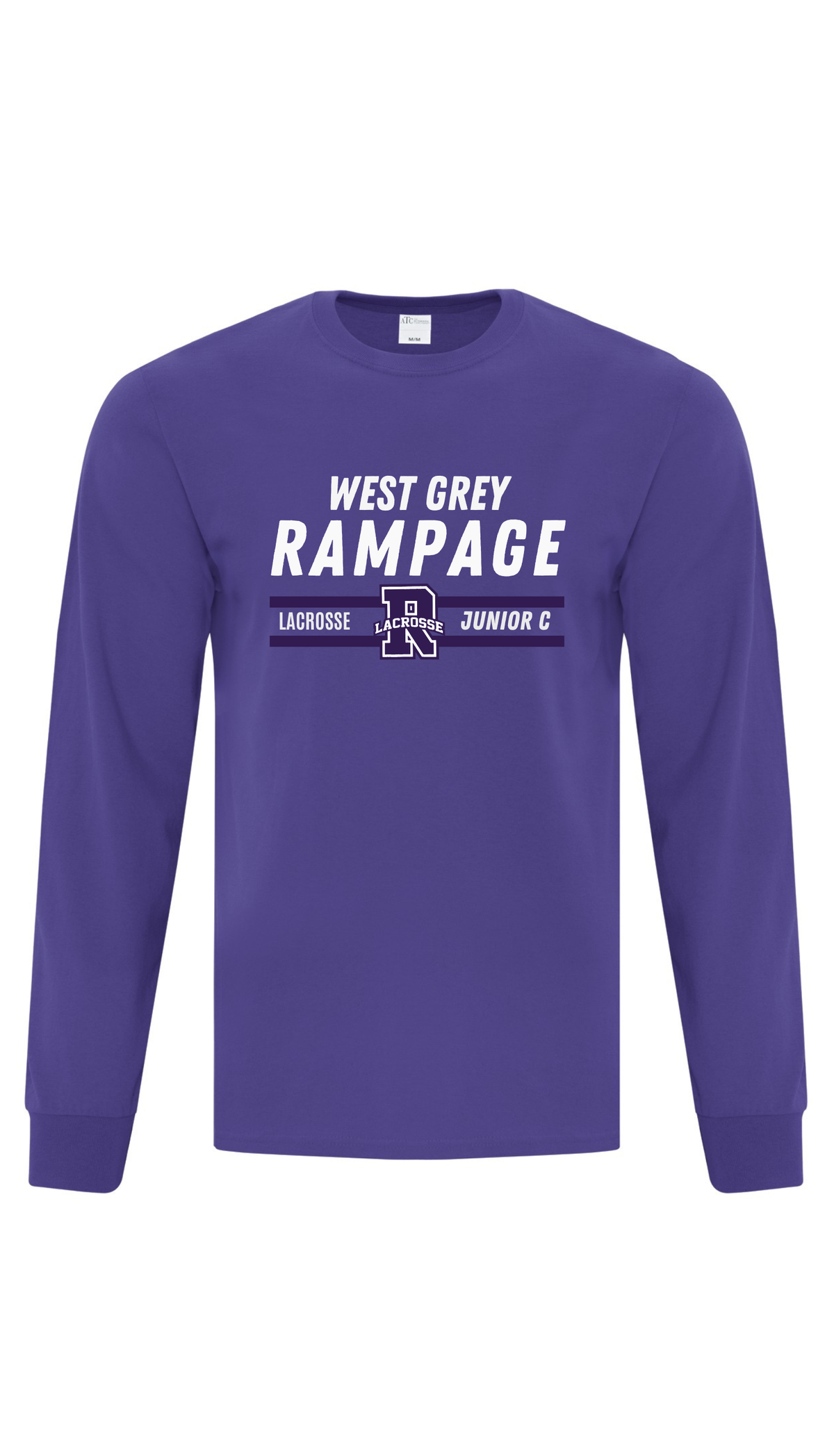 Cotton Long Sleeve- Rampage JR C Lacrosse