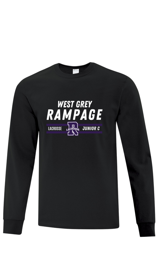 Cotton Long Sleeve- Rampage JR C Lacrosse