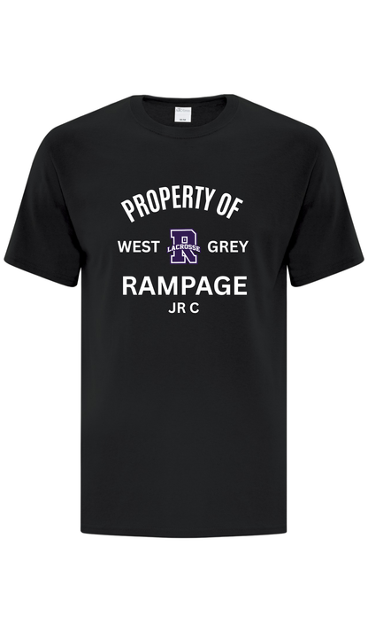 Property of T-Shirt- Rampage JR C Lacrosse