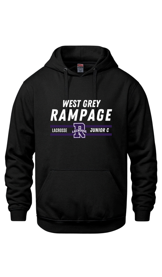 Hooded Sweatshirt- Rampage JR C Lacrosse
